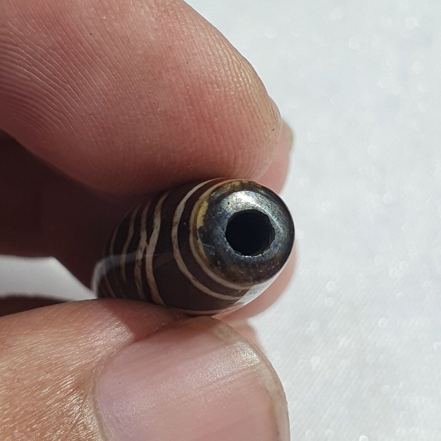 復古南亞緬甸老 Pumtek pyu 珠石化木石珠