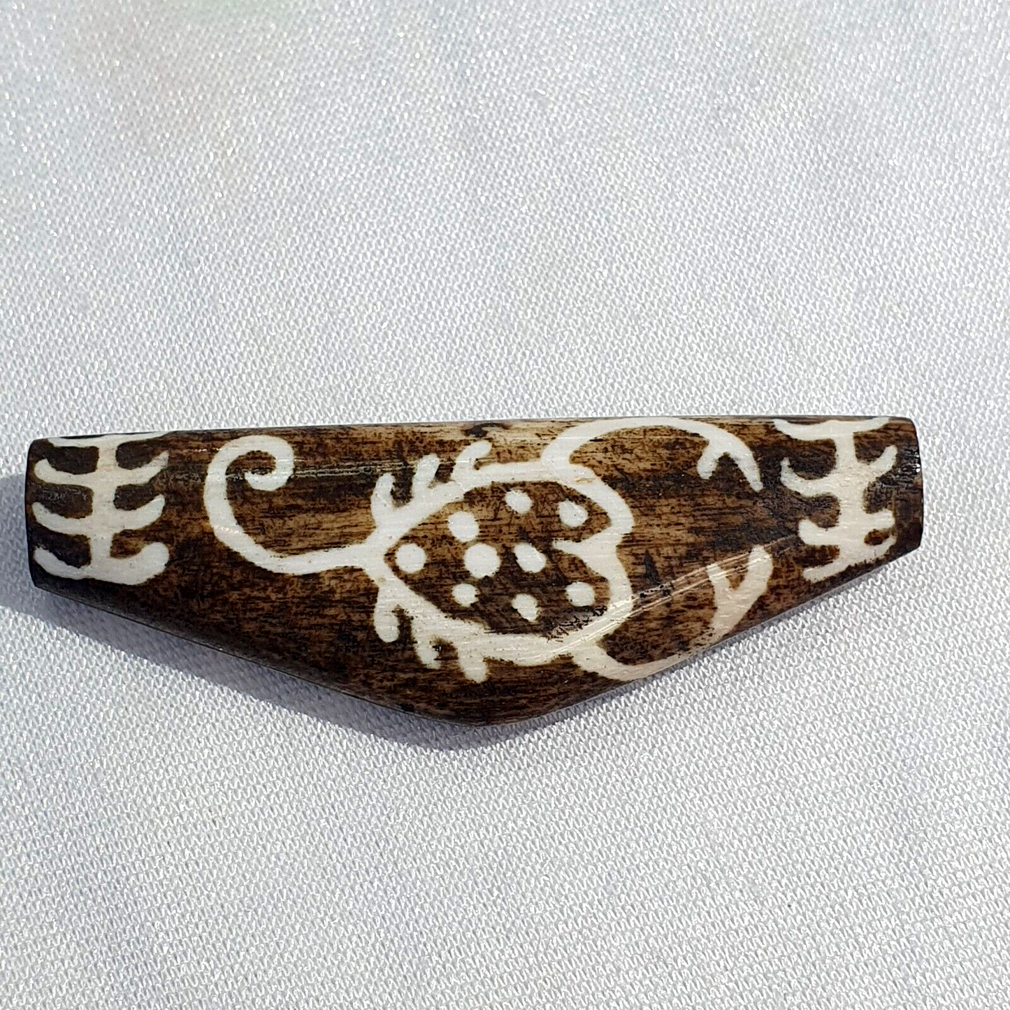 古董南亞緬甸老 Pumtek pyu 珠古董石珠吊墜 -L6 