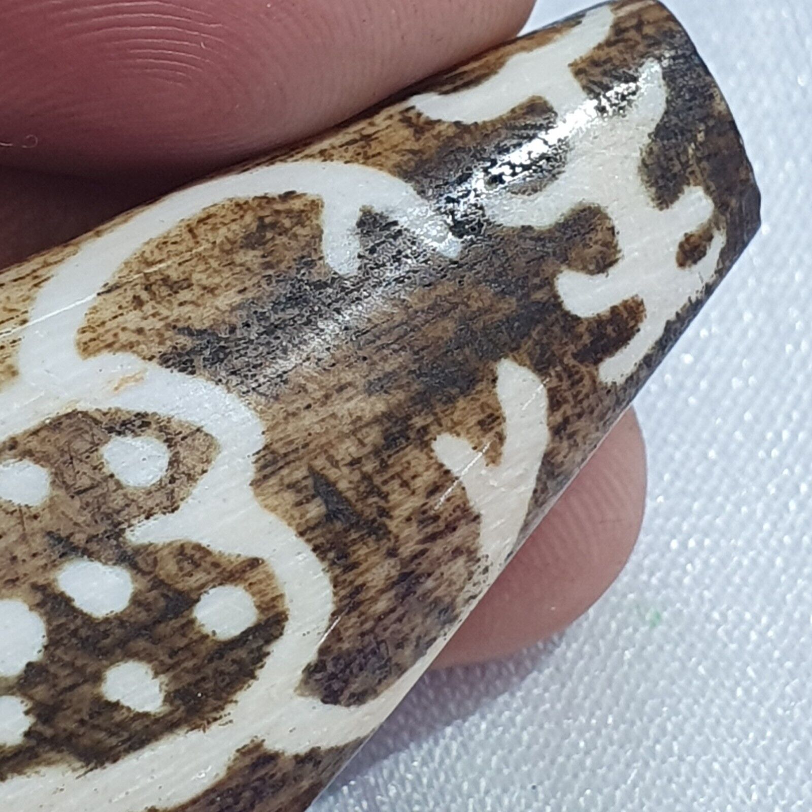 Antique South Asian Burma Old Pumtek pyu beads Antique Stone bead Pendant -L6