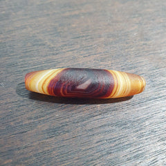 Antique Old Yemeni Eye Agate Middle Eastern Yellow Agate Bead AMD-33