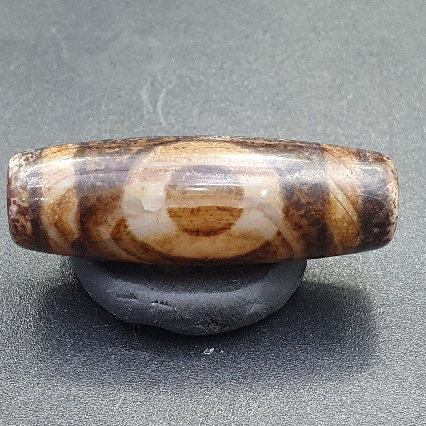 西藏銹眼瑪瑙石天珠護身符 BD-25-10 