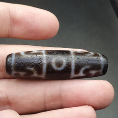 Antique Tibetan Eyes Agate stone Dzi Bead Amulet BD-25-1