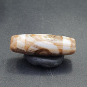 Tibetan Rusted Eyes Agate Stone Dzi Bead Amulet