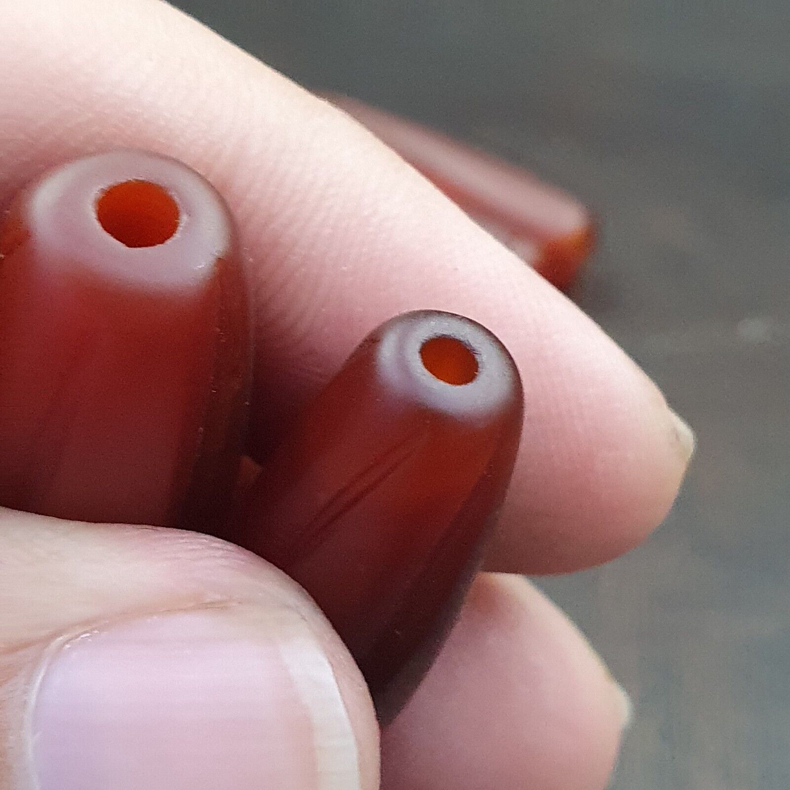 Lot 10 Antique Red Carving Agate Himalayan Tibetan Agate carnelian Beads