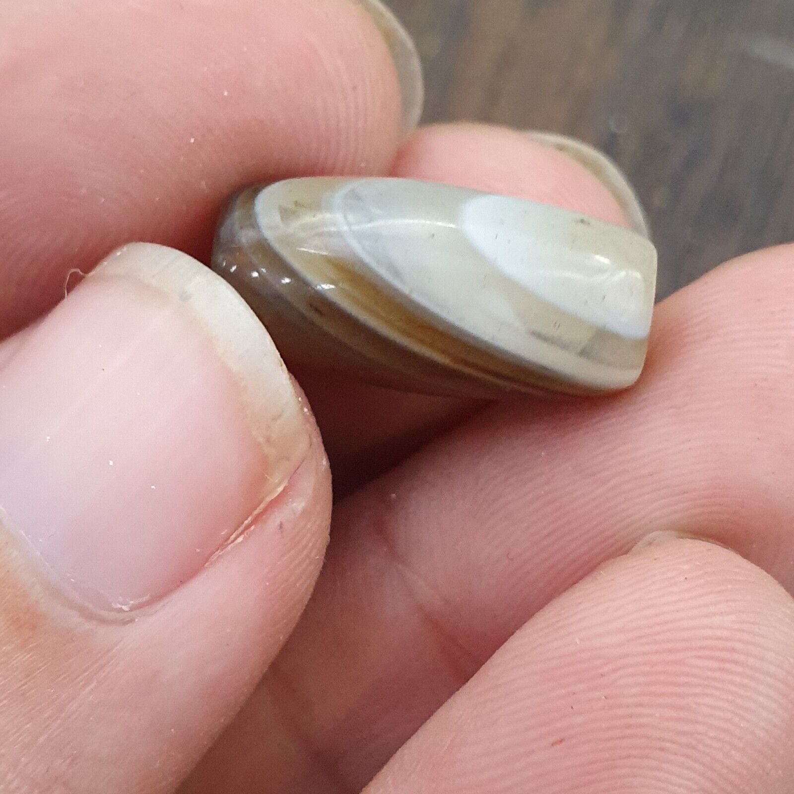 Himalayan Tibetan Agate Old Agate Beads Lot 12 pieces