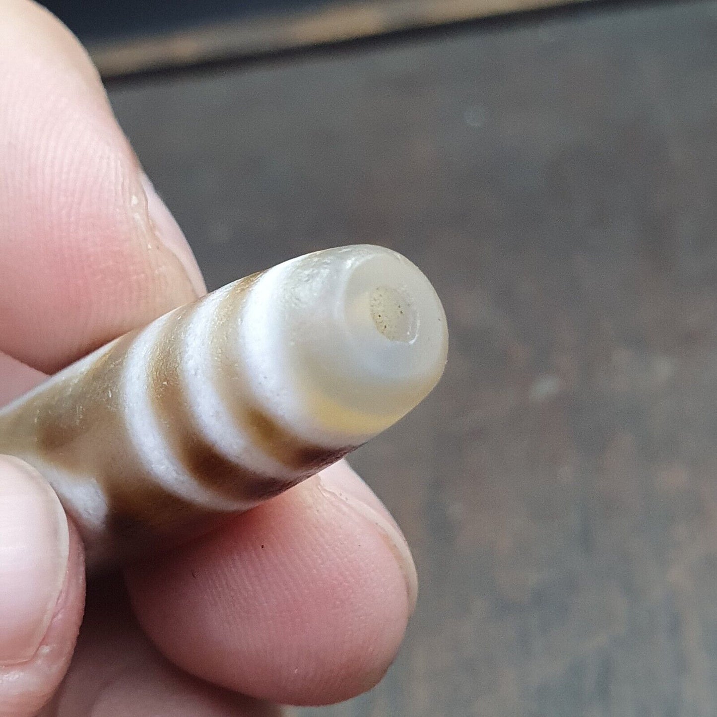 瑪瑙 2 眼西藏尼泊爾天珠吊墜 瑪瑙天珠護身符