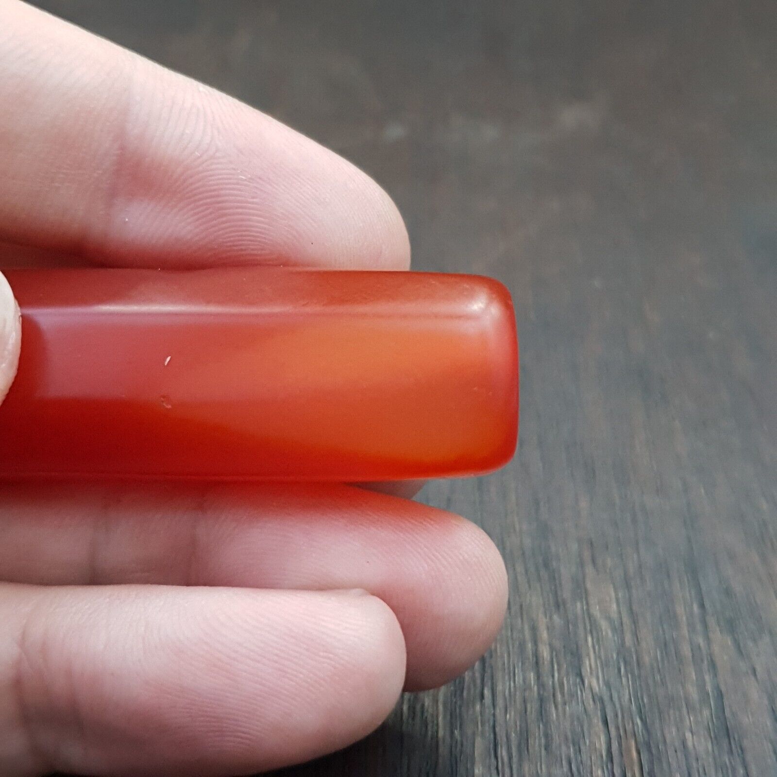 carnelian Vintage rare Himalayan Tibetan Red Agate large Bead C-RD-3