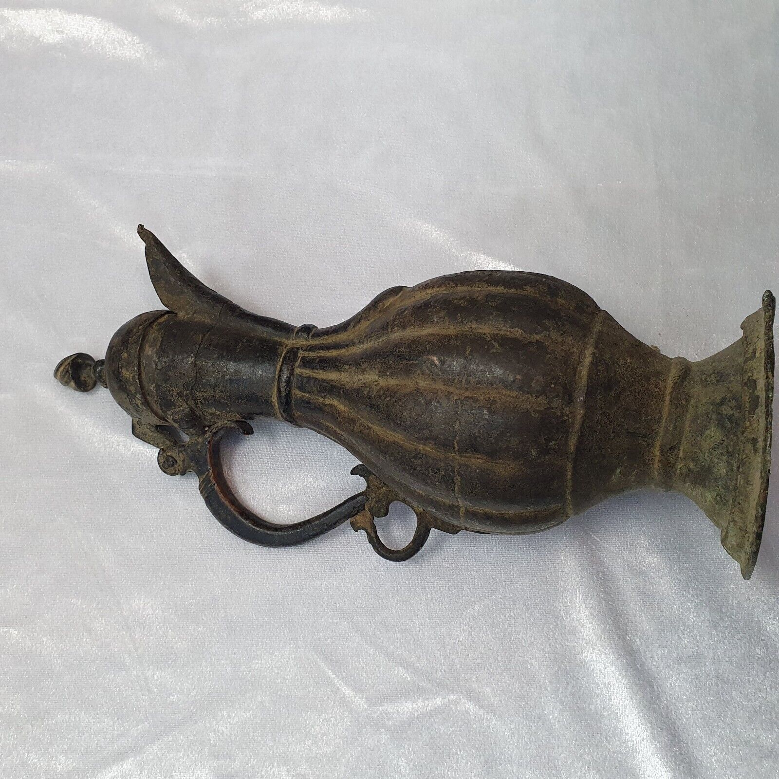 Antique Bronze jug Hand Carved Museum Quality Unique Tea Pot