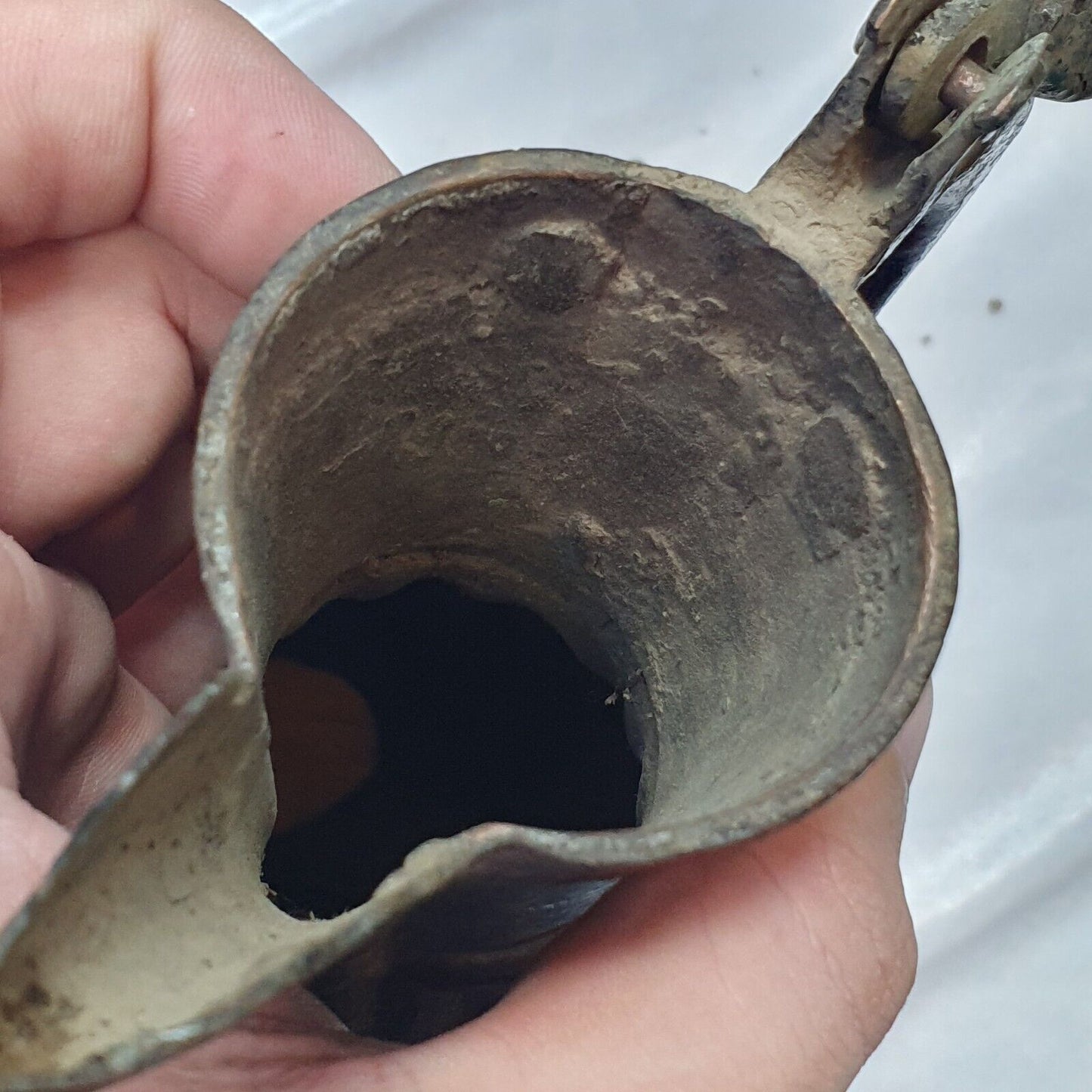 古董青銅壺手工雕刻博物館品質獨特茶壺