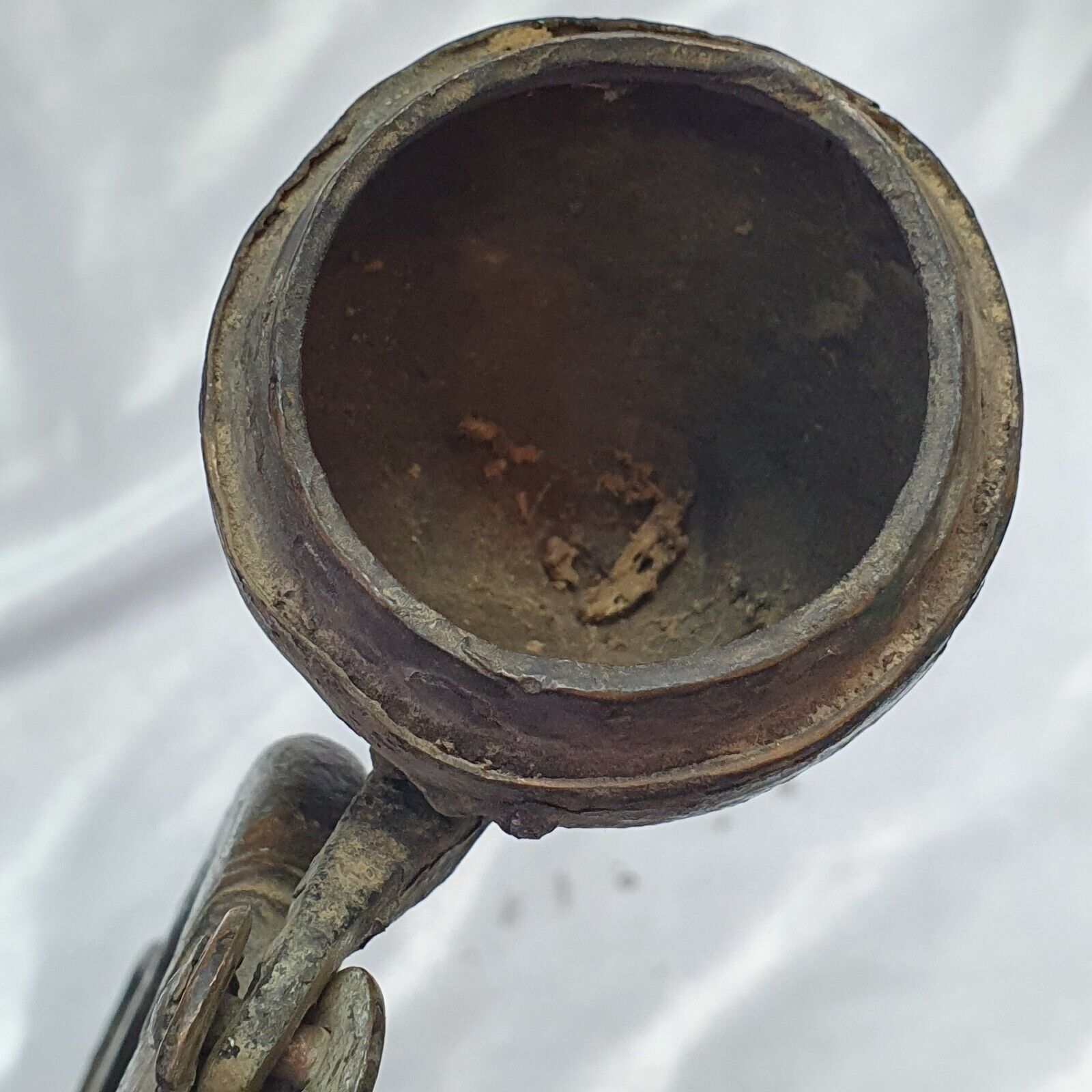 Antique Bronze jug Hand Carved Museum Quality Unique Tea Pot