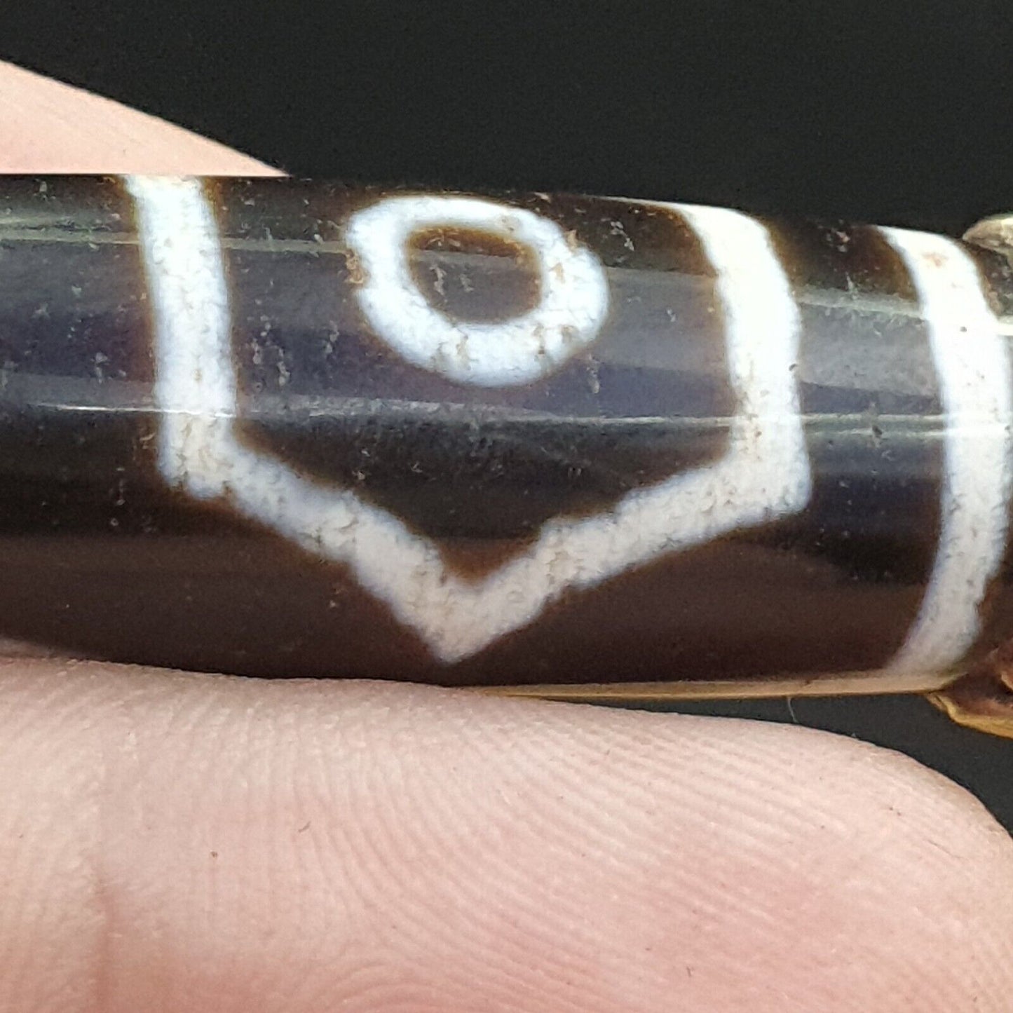 神奇三眼西藏尼泊爾天珠瑪瑙吊墜