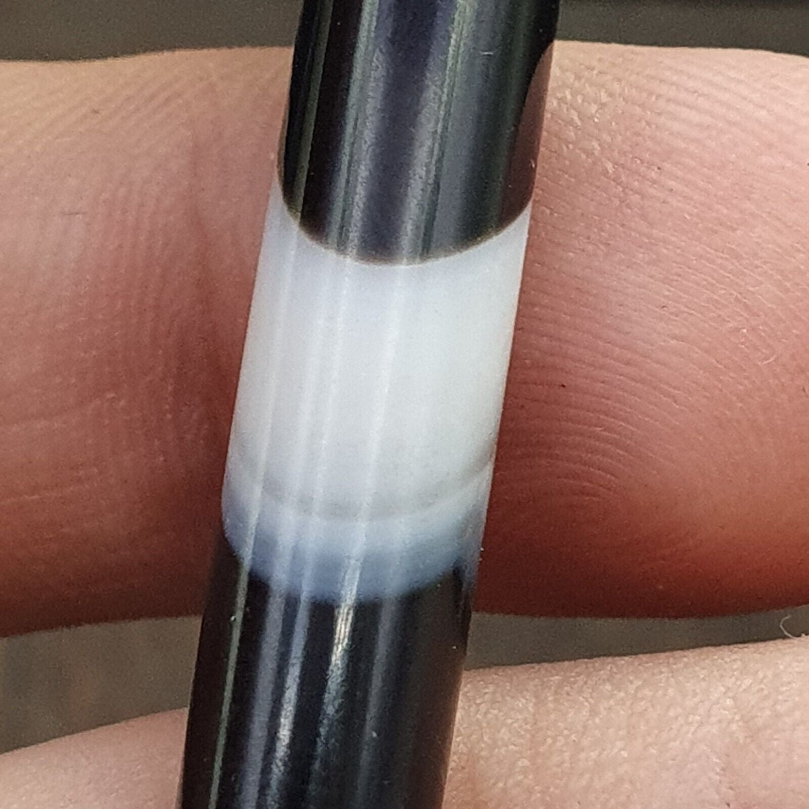 Antique Old Yemeni Agate Natural Rare pattern Banded Agate Bead  BD-C4