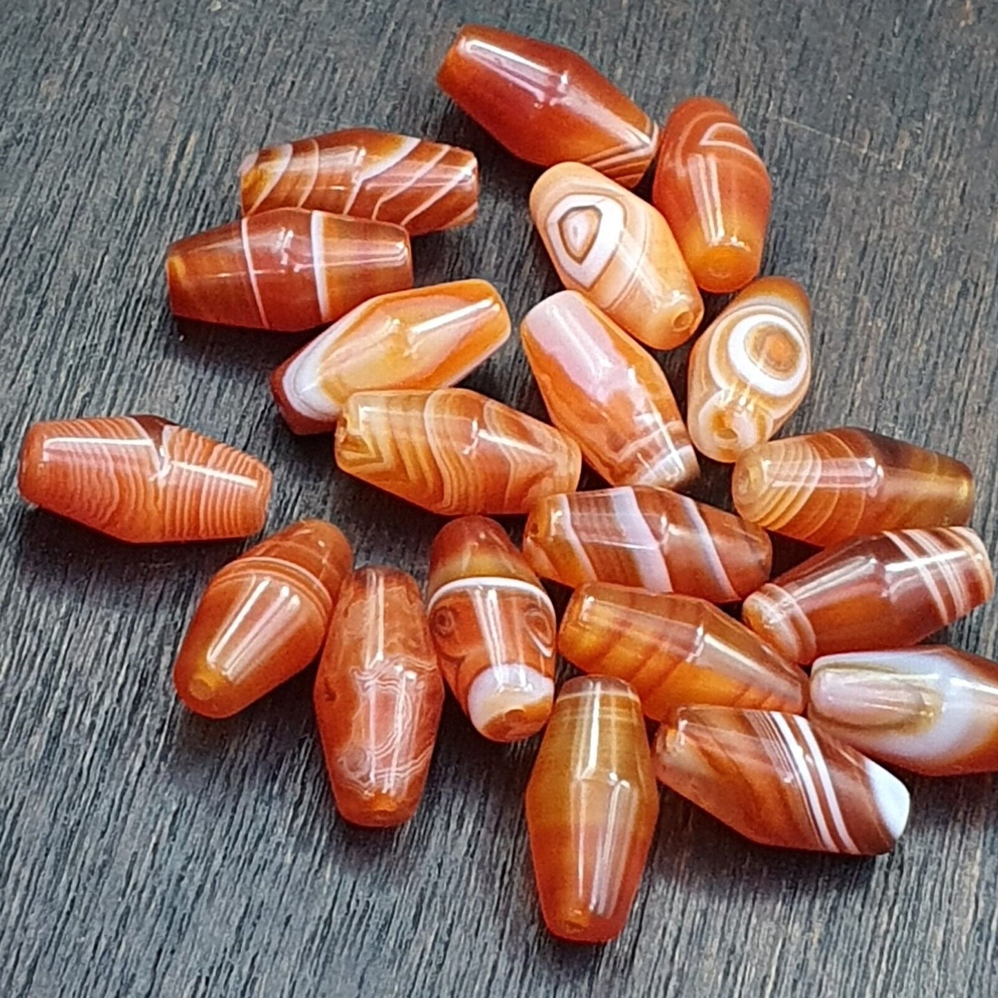 批量 20 瑪瑙喜馬拉雅台灣紅瑪瑙天然眼珠 RD-L-20 
