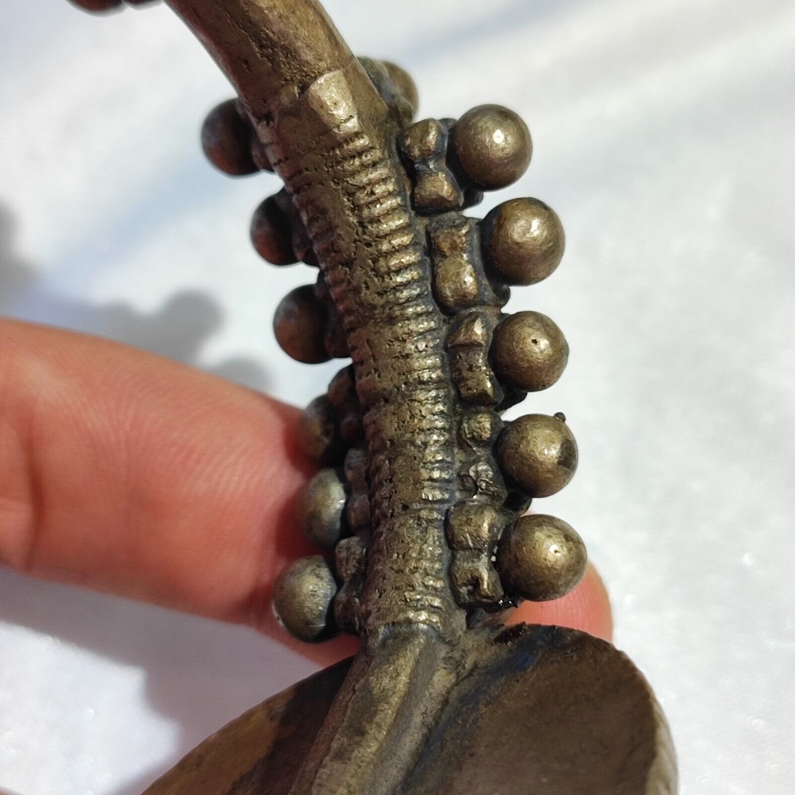Antique Vintage Wonderful Middle Eastern Brass Bronze Bracelet
