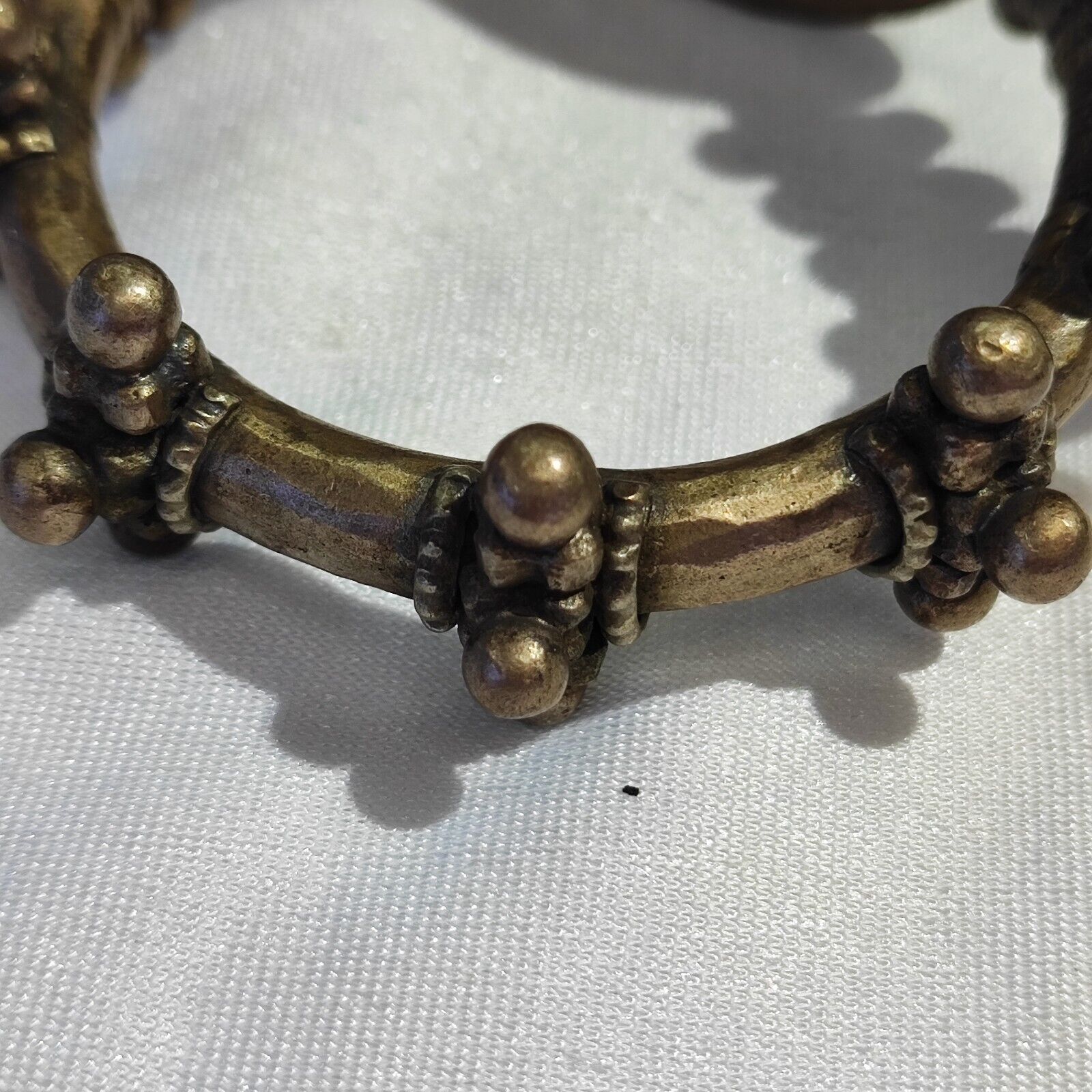 Antique Vintage Wonderful Middle Eastern Brass Bronze Bracelet