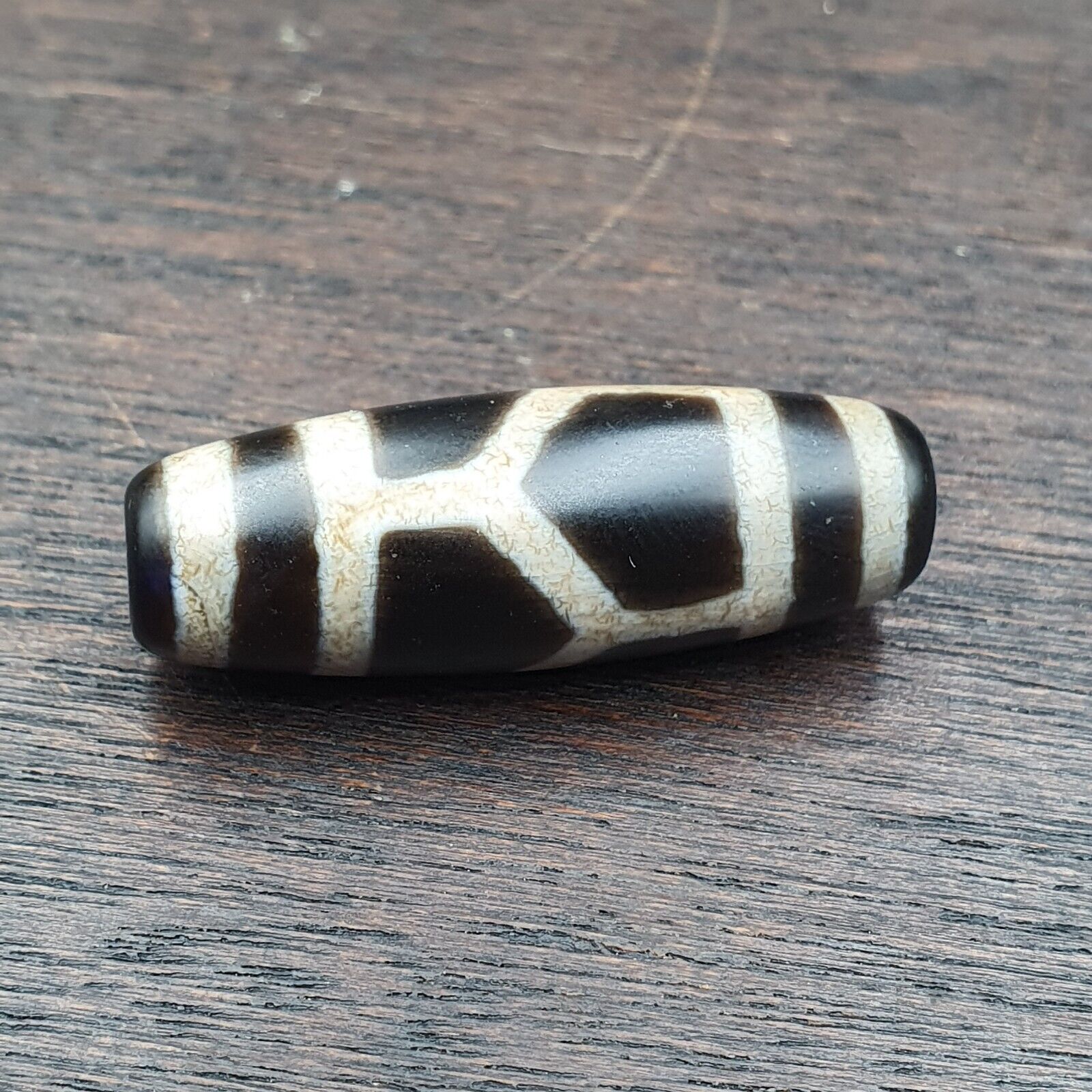 Rare Pattern Tibetan dzi bead old amulet Agate Tibet gzi pendant