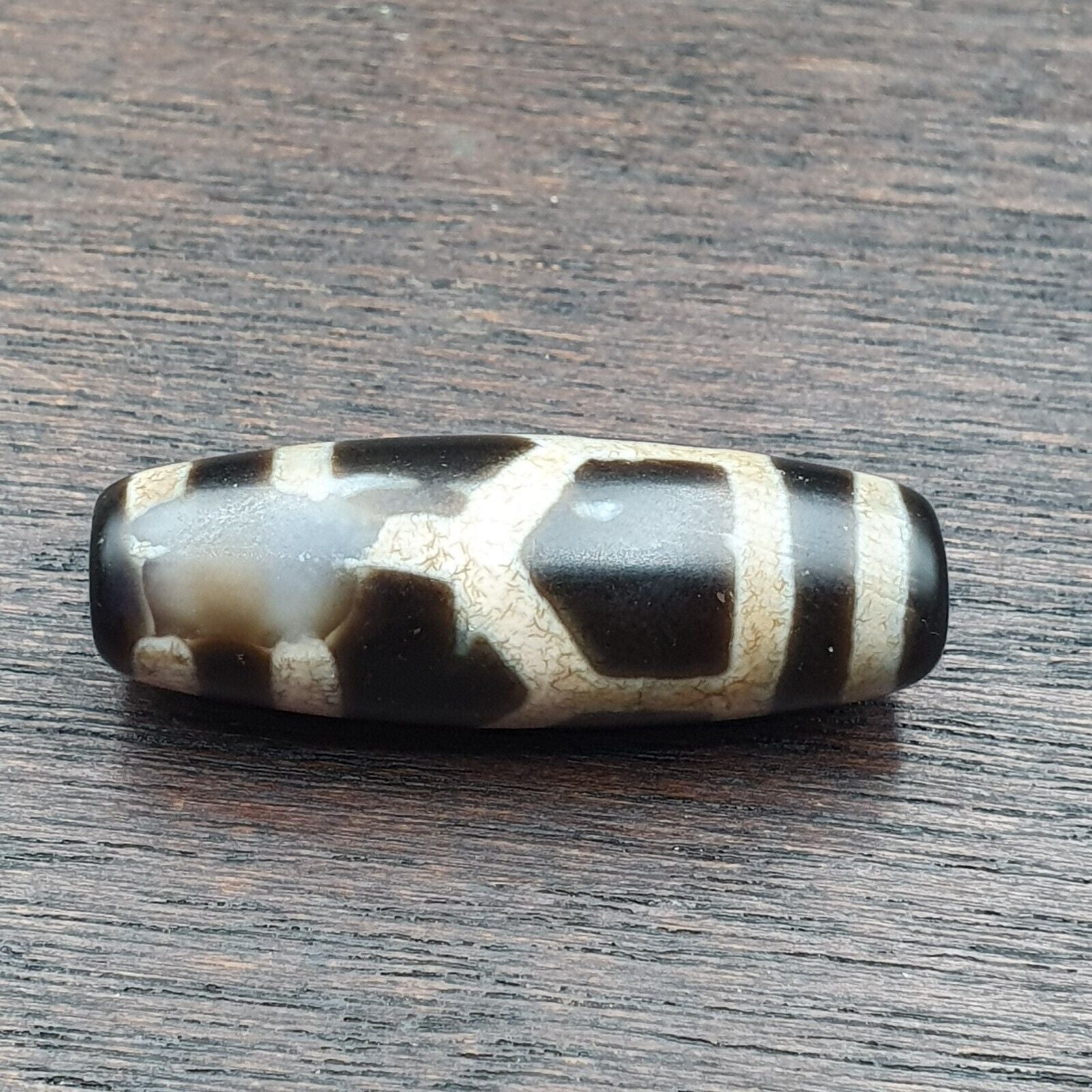 Rare Pattern Tibetan dzi bead old amulet Agate Tibet gzi pendant