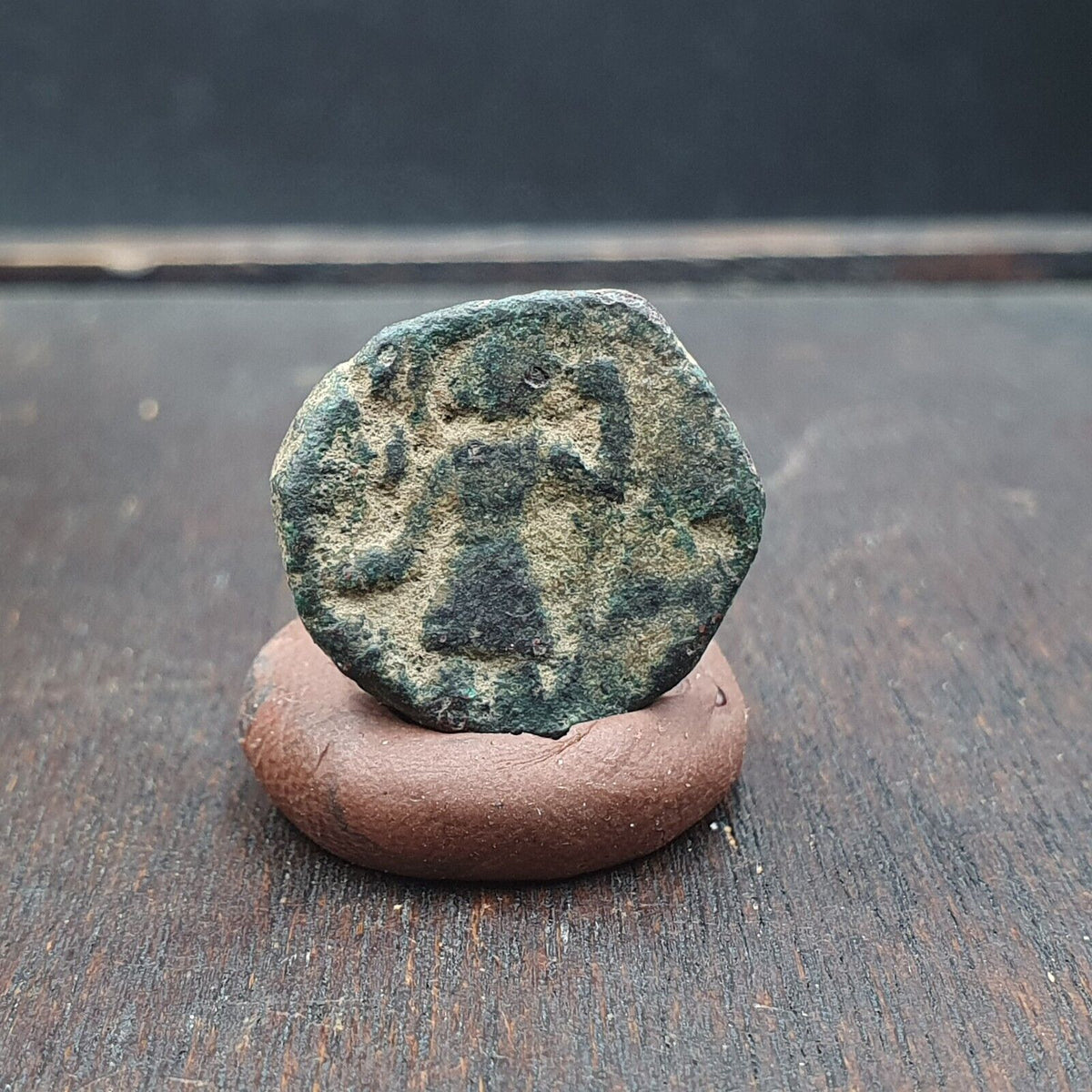 ANCIENT GREEK ROMAN BYZANTINE KUSHAN Coin Green Patina coin CN-8y