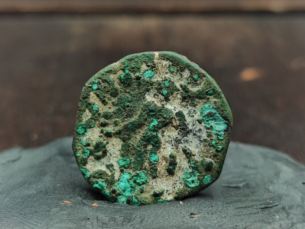 Ancient 1 Tetradrachm 80-100 Kushan Empire (60-375) Bronze Vima Takto  CN-3Y
