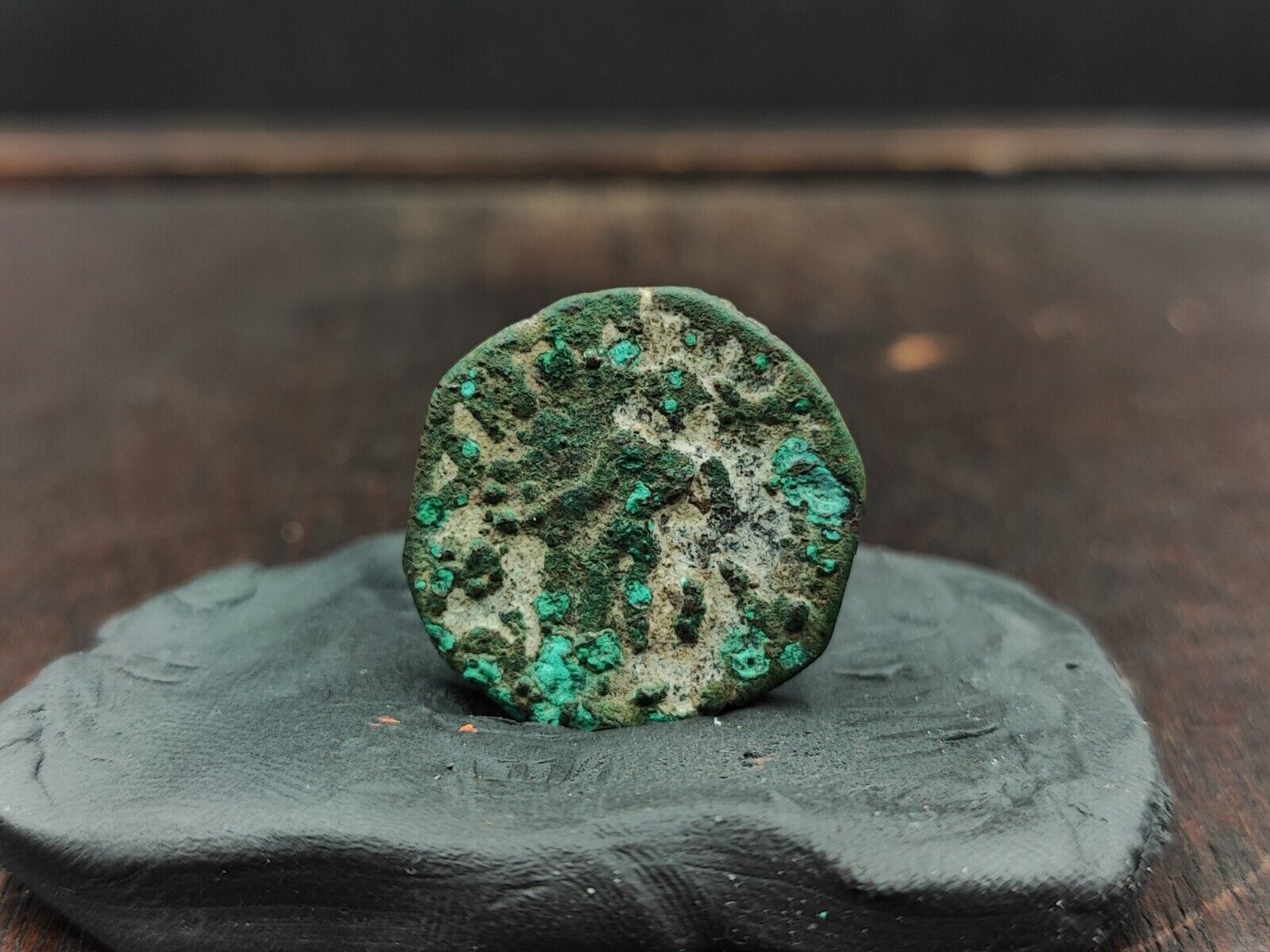 Ancient 1 Tetradrachm 80-100 Kushan Empire (60-375) Bronze Vima Takto  CN-3Y