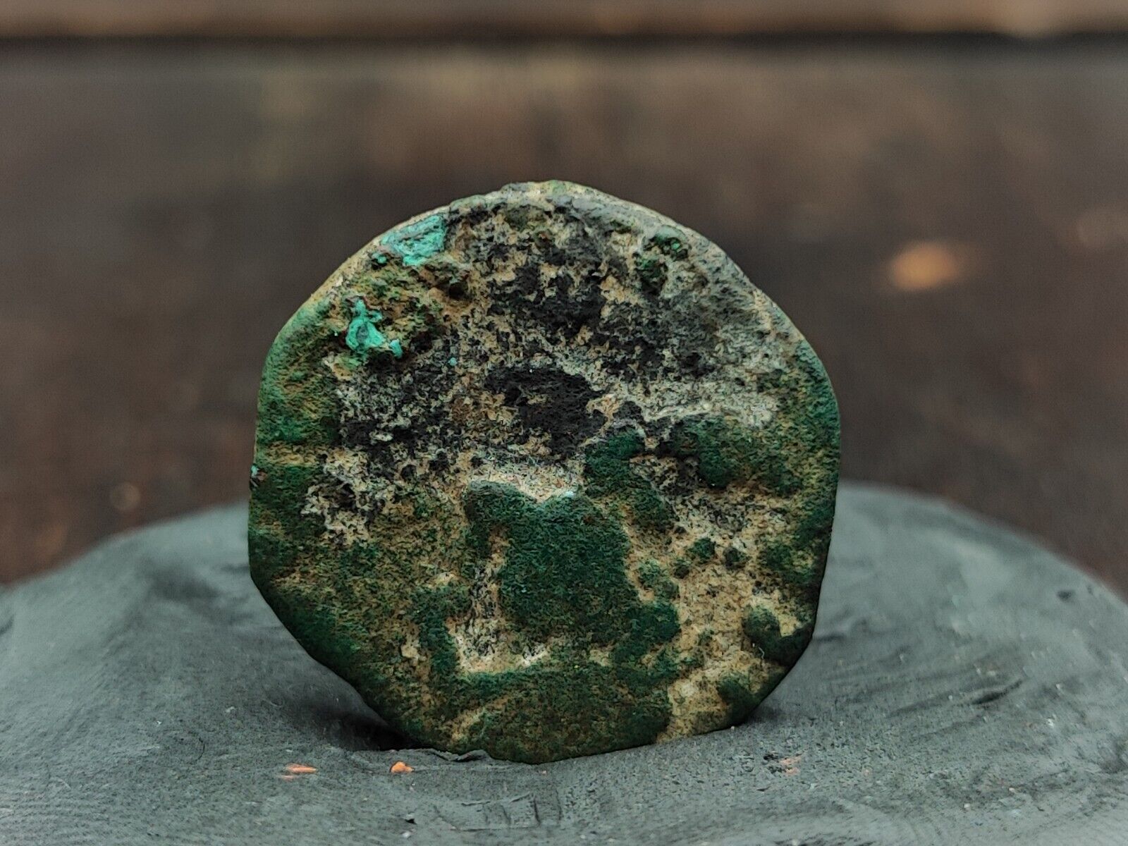 Ancient 1 Tetradrachm 80-100 Kushan Empire (60-375) Bronze Vima Takto  CN-3Y
