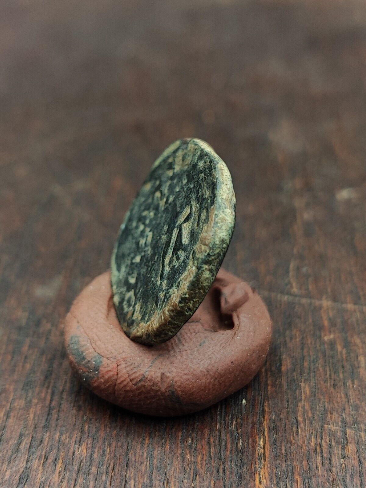 ANCIENT GREEK ROMAN BYZANTINE KUSHAN Coin Green Patina coin CN-5y
