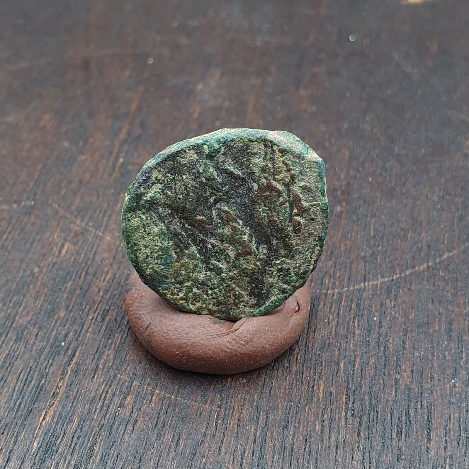 ANCIENT GREEK ROMAN BYZANTINE KUSHAN Coin Green Patina coin CN-7y