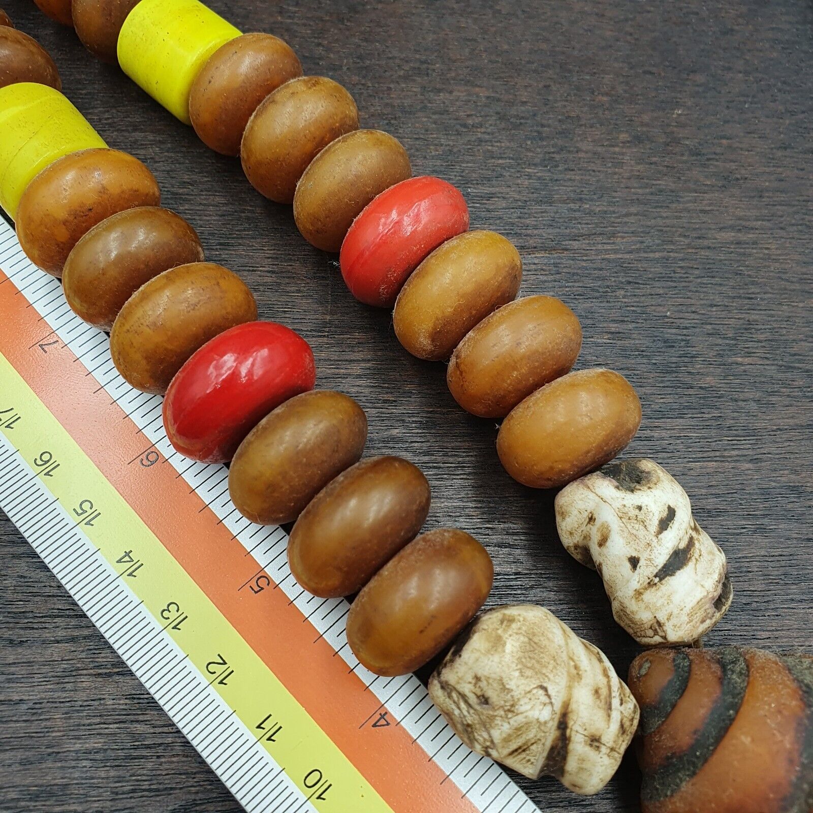 Moroccan Berber Necklace Handcrafted Amber Vintage Jewelry African Necklace M2