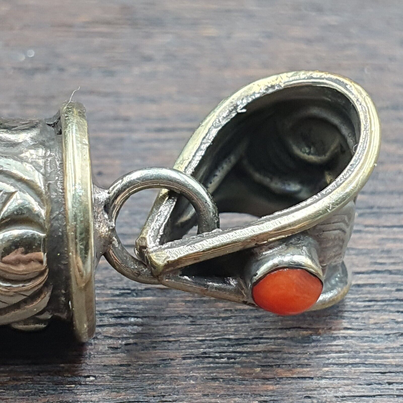 Rare 3 Stripes Tibetan Nepalese Agate bead dzi pendant Necklace TBN-2L