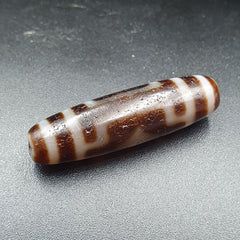 High Quality Tibetan Diamond eyes Unique pattern Agate Dzi Bead Amulet CT-11