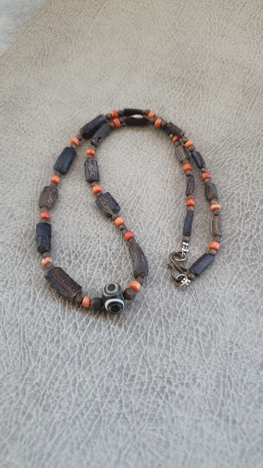 Antique Roman Era glass Beads Strand Necklace #G3