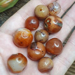 Lot Antique Red Agate Himalayan Tibetan African Agate carnelian Beads CRD