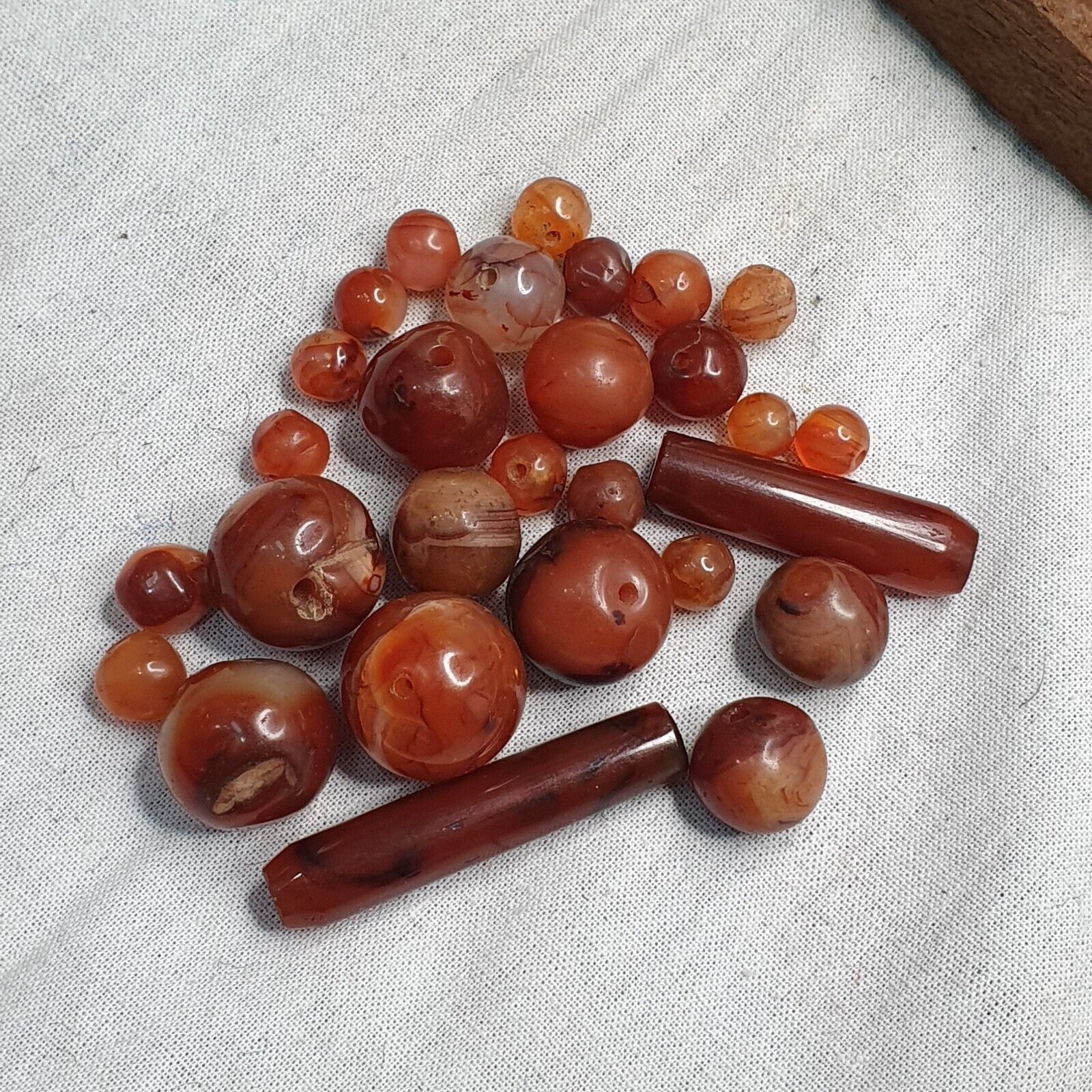 Lot Antique Red Agate Himalayan Tibetan African Agate carnelian Beads CRD