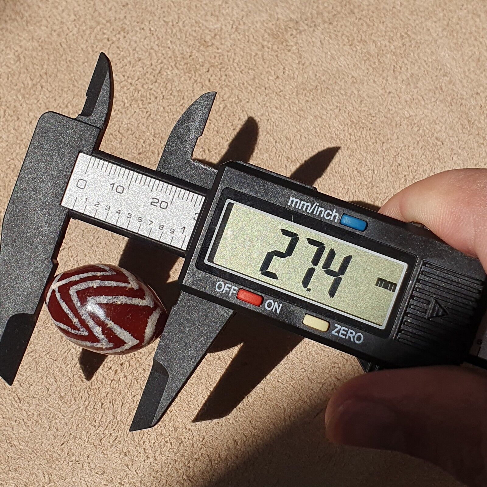 Exquisite Antique Tibetan Etched Agate Bead: A Rare Gem from the Past