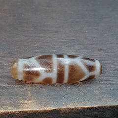 Mother earth 16 Square Eyes Tibetan Old Agate Dzi Bead TOTEM Amulet Pendant