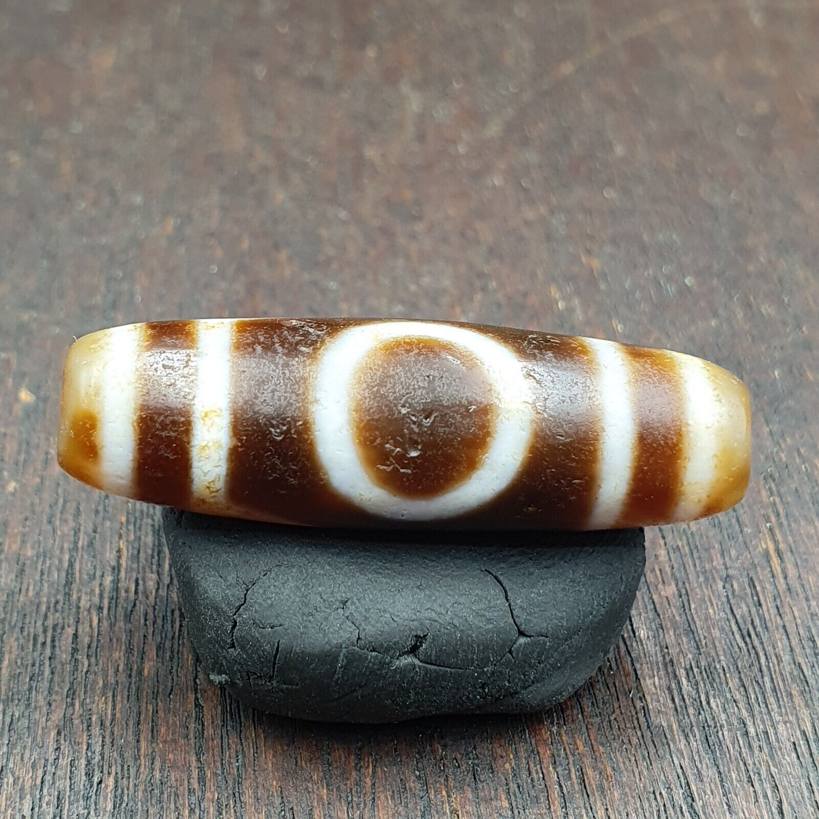 Tibetan bead old agate eyed ancient Style dzi pure amulet tibet eyes