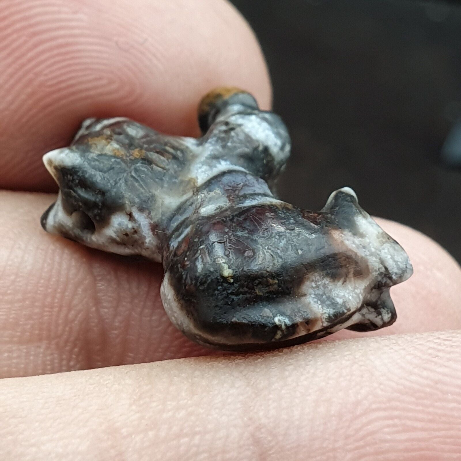 Ancient Middle Eastern Animal figurine Jasper Amulet Beads