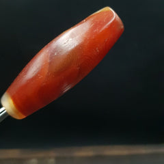 Antique Old Yemeni red Agate Middle Eastern African Agate Bead AFRD-1
