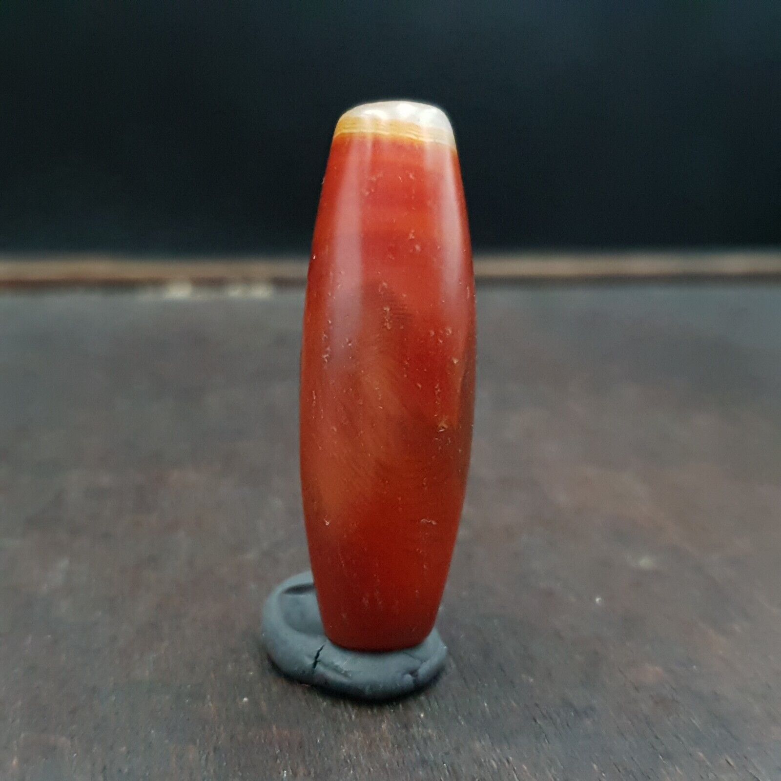 Antique Old Yemeni red Agate Middle Eastern African Agate Bead AFRD-1