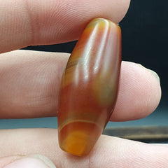 Antique Old Yemeni red Agate Middle Eastern African Agate Bead AFRD-4