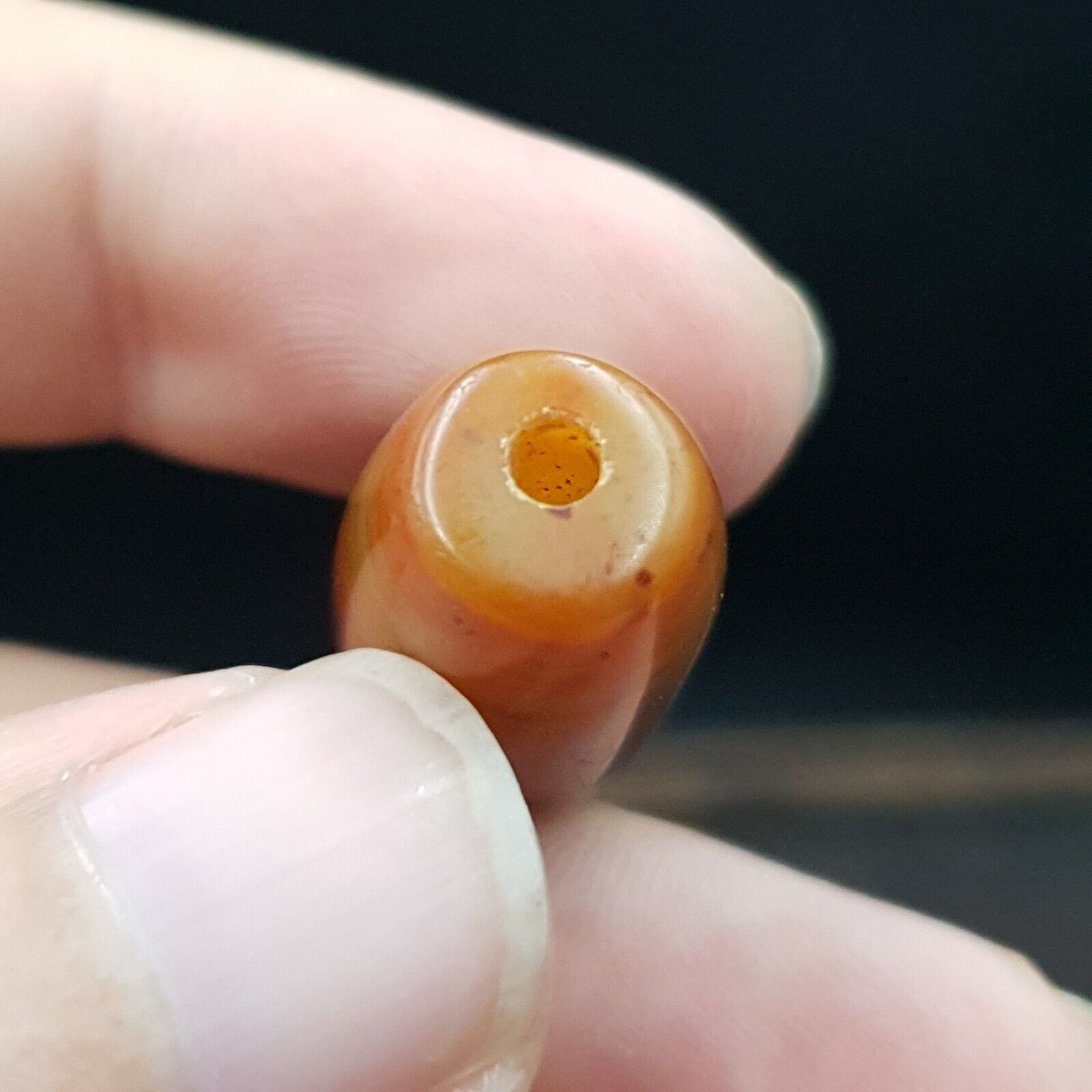 Antique Old Yemeni red Agate Middle Eastern African Agate Bead AFRD-3