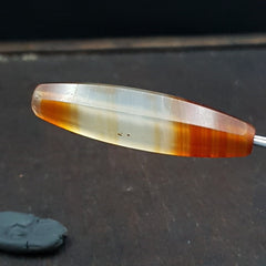 Antique Old African Rare AGATE Traded Bead found in Himalayas AFR-CT-2