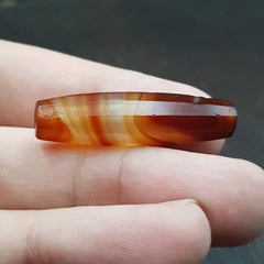 Antique Old African Rare AGATE Traded Bead Top Rare Himalayas  Bead AFR-CT-3