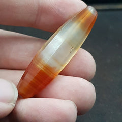 Antique Old African Rare AGATE Traded Bead found in Himalayas AFR-CT-2