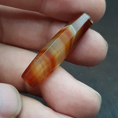 Antique Old African Rare AGATE Traded Bead Top Rare Himalayas  Bead AFR-CT-3