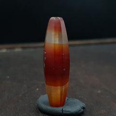 Antique Old African Rare AGATE Traded Bead found in Himalayas AFR-CT-1