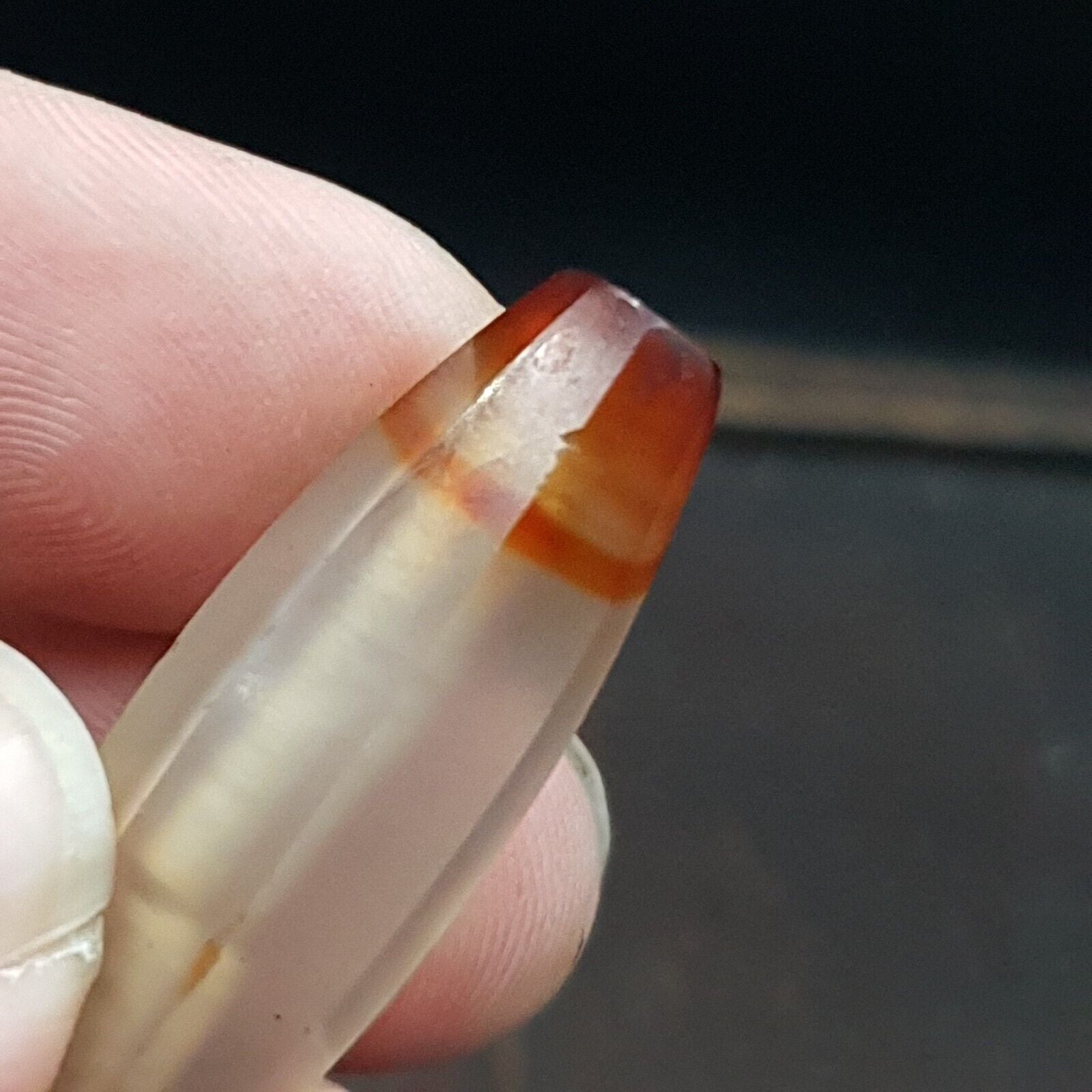 Antique Old African Rare AGATE Traded Bead Lot 2 AFR-CT-L2