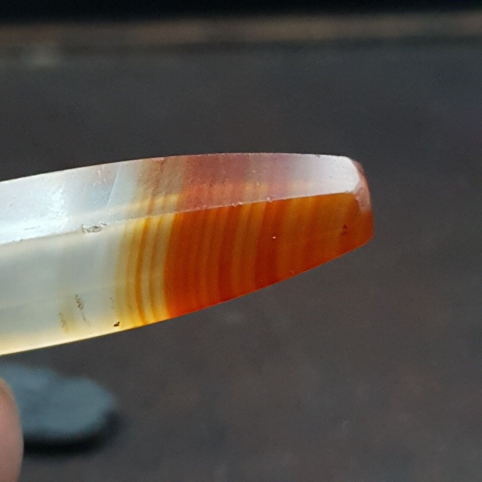 Antique Old African Rare AGATE Traded Bead found in Himalayas AFR-CT-2