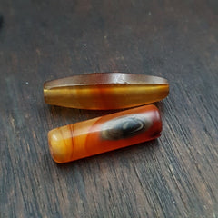 Antique Old African Rare AGATE Traded Bead Top Rare Himalayas  Bead AFR-CT-4