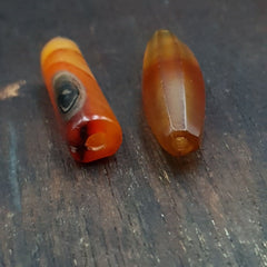 Antique Old African Rare AGATE Traded Bead Top Rare Himalayas  Bead AFR-CT-4